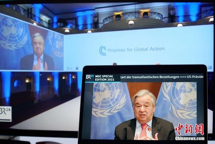 資料圖：聯(lián)合國秘書長古特雷斯。
<a target='_blank' href='http://www.chinanews.com/'>中新社</a>記者 彭大偉 攝