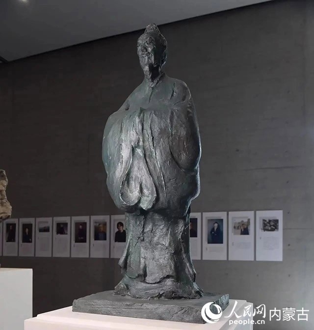 吳為山作品《管子》。實(shí)習(xí)生 楊光攝