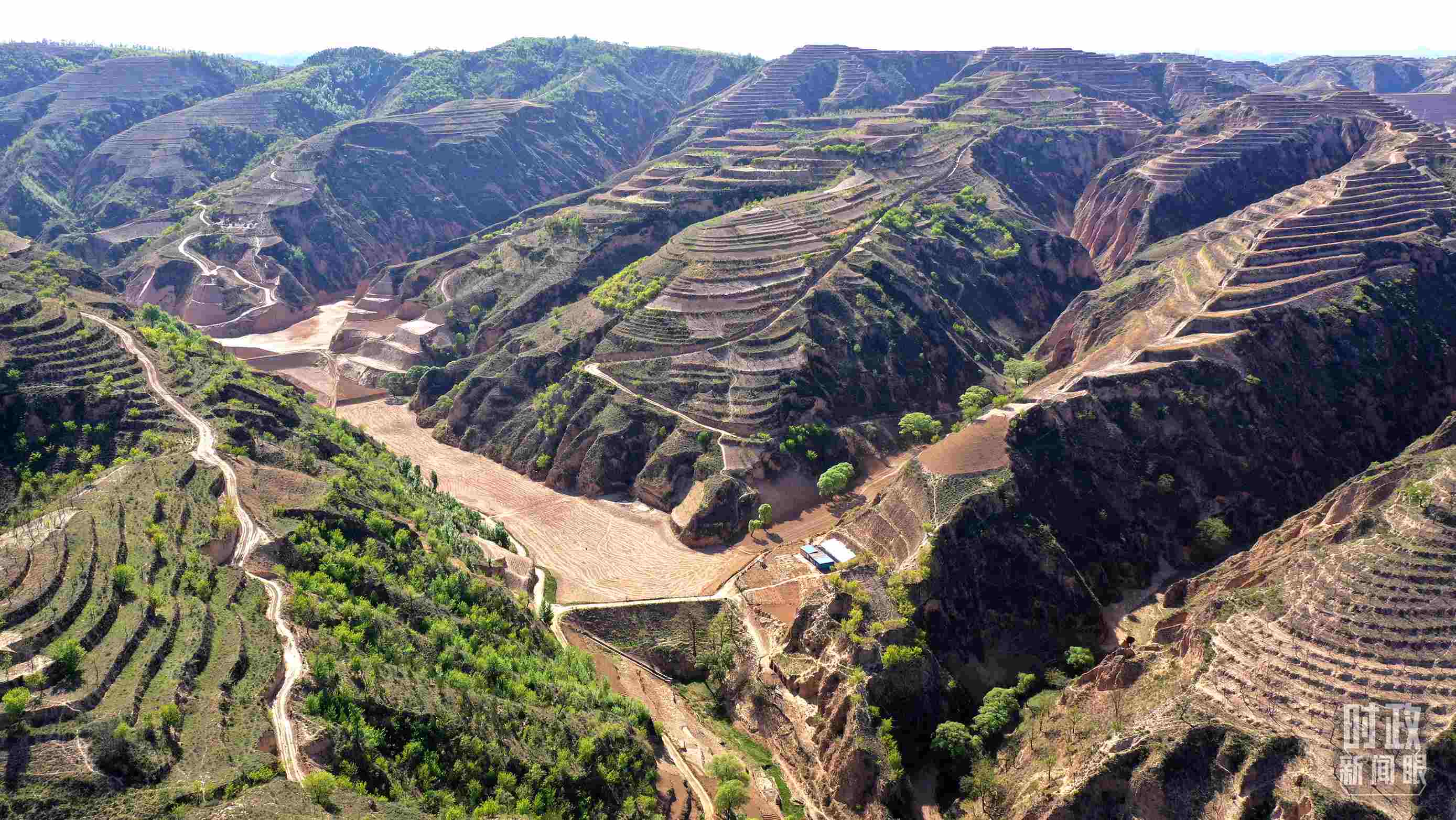 △陜西高原地貌。（圖／視覺中國）