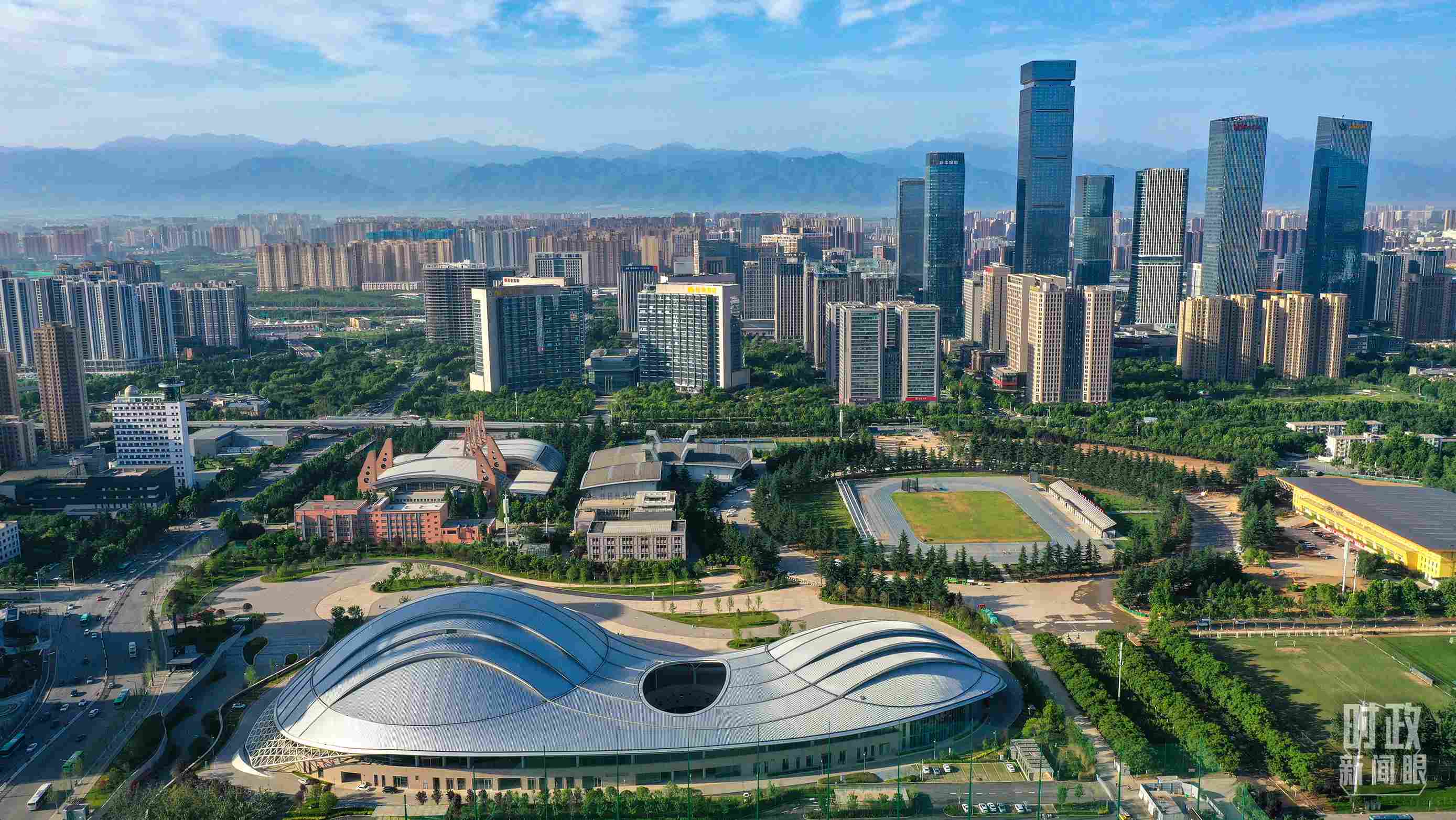 △西安高新區(qū)。（圖／視覺中國）