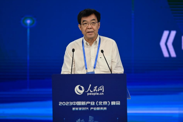 社會科學(xué)文獻(xiàn)出版社社長王利民。人民網(wǎng)記者 于凱攝