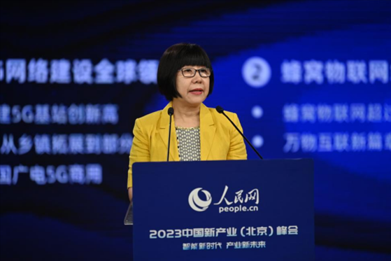 人民網(wǎng)監(jiān)事會主席唐維紅。人民網(wǎng)記者 于凱攝