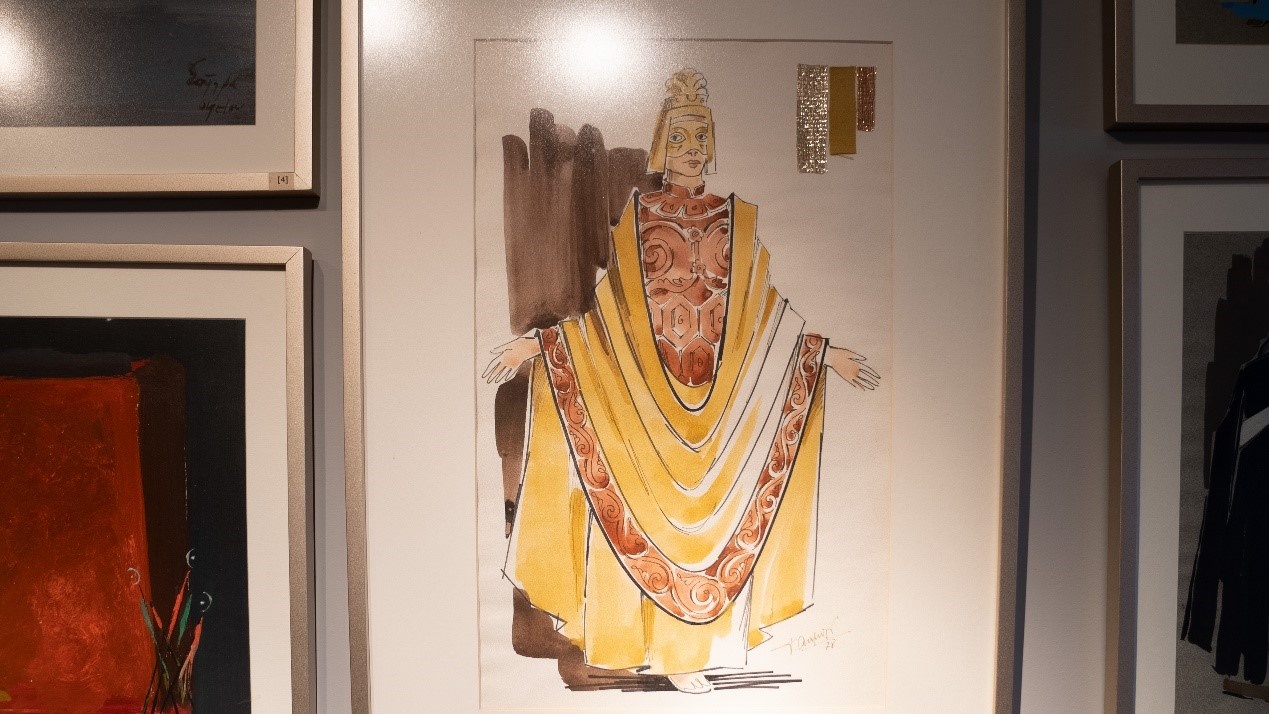 卡贊扎基斯的作品被改編成戲劇。人民網(wǎng)記者 葛泰佚攝