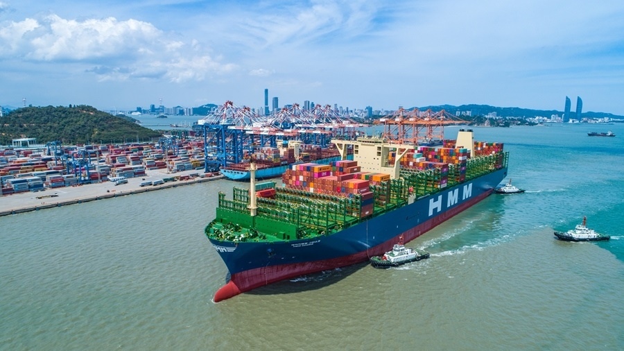 貨物從廈門自貿片區(qū)運往全球。廈門自貿片區(qū)供圖