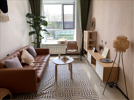 輝山英才社區(qū)樣板間。北京外國語大學(xué) 許青攝