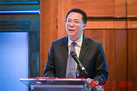 吳文海致辭。人民網(wǎng) 郭錦標攝