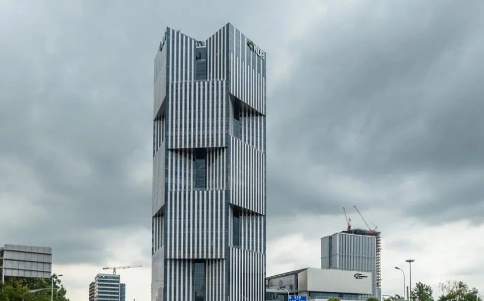 上海浦東新區(qū)，金磚國(guó)家新開發(fā)銀行總部大樓。