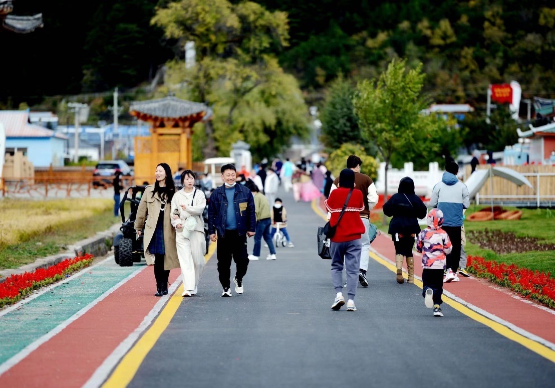 光東村干凈整潔的街區(qū)。主辦方供圖
