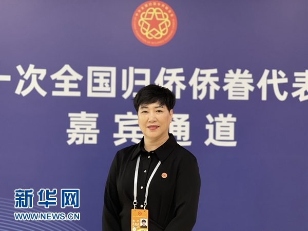 意大利北部麗水同鄉(xiāng)會(huì)會(huì)長(zhǎng)饒俊媚。（受訪人供圖）