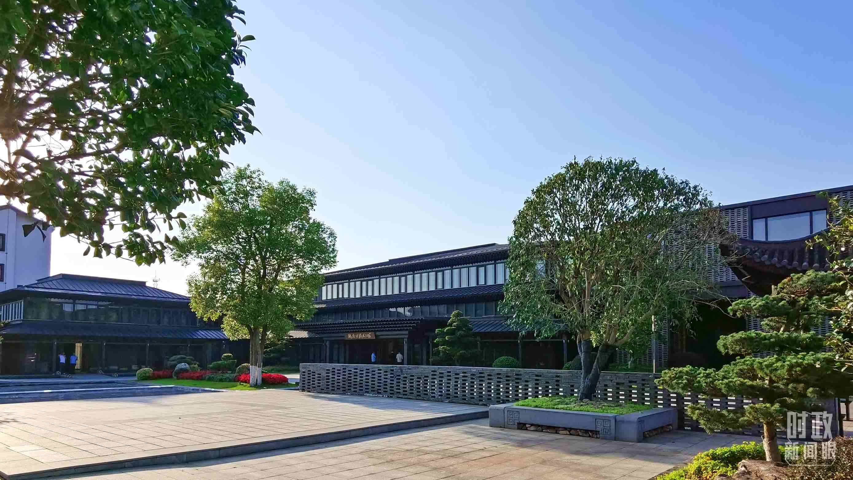 △楓橋經(jīng)驗(yàn)陳列館。（總臺(tái)央視記者陳漢章拍攝）