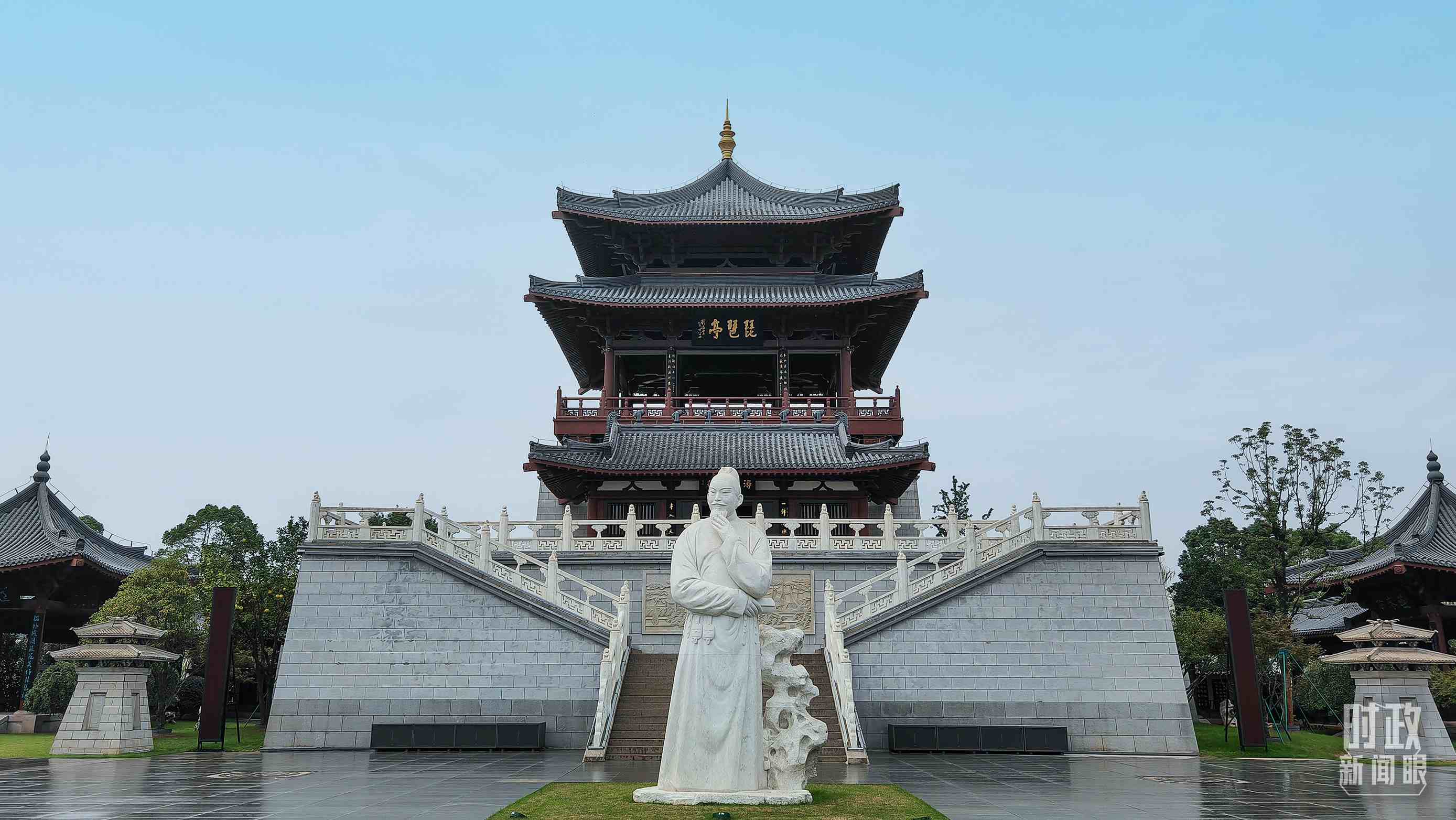 △琵琶亭。（總臺(tái)央視記者程鋮拍攝）