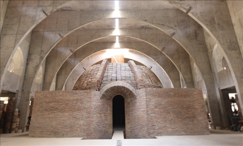 ↑ 景德鎮(zhèn)一處柴窯。（2020年7月13日攝）