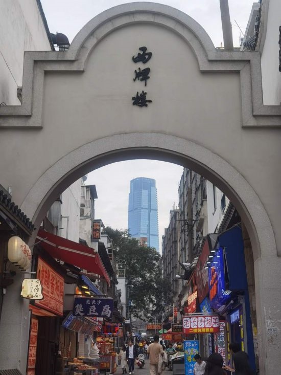 10月25日，太平老街街景。（本報記者 常雯宜攝）