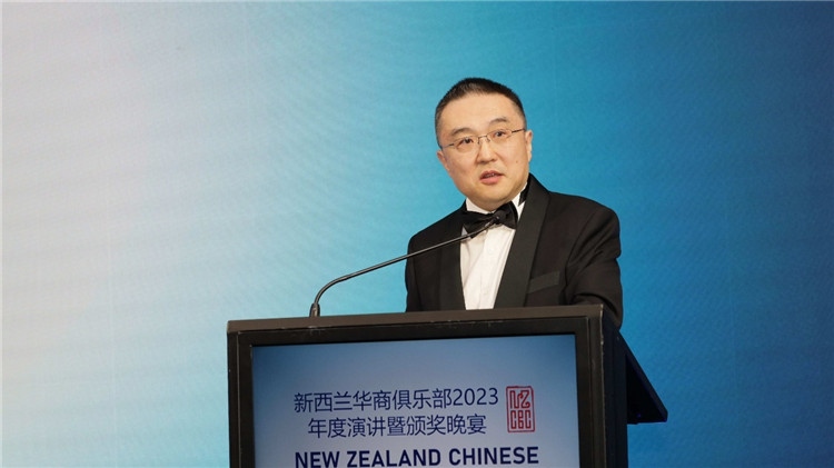 中國(guó)駐新西蘭大使王小龍。攝影：張凱