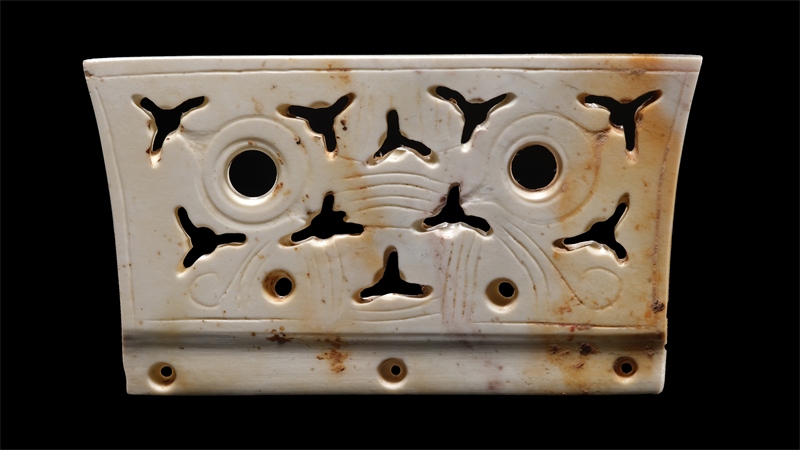 M106出土冠狀器。國家文物局供圖