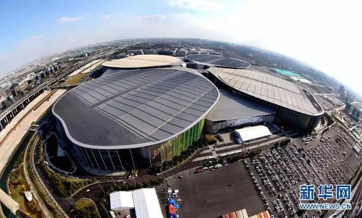 中國國際進(jìn)口博覽會舉辦場地——國家會展中心（上海）。新華社記者 凡軍 攝