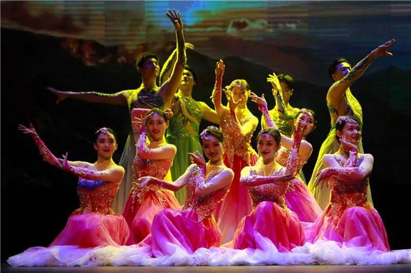 2024年“四海同春”慰僑訪演團(tuán)亞太團(tuán)新西蘭惠靈頓演出現(xiàn)場。圖片由陸欣讌、孟韜、葉勇提供