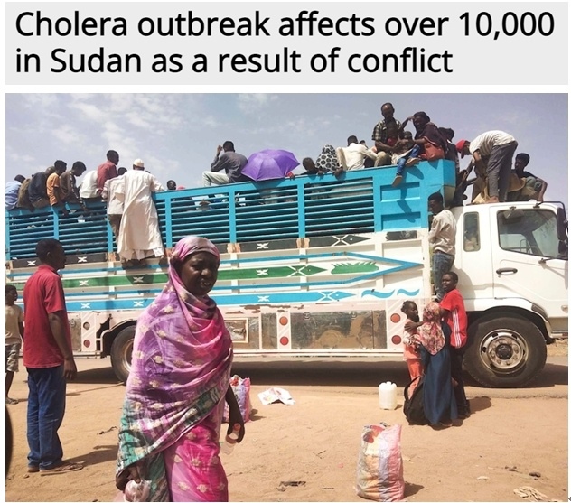 糧食危機(jī)、營養(yǎng)不良、霍亂 蘇丹人道主義危機(jī)嚴(yán)重