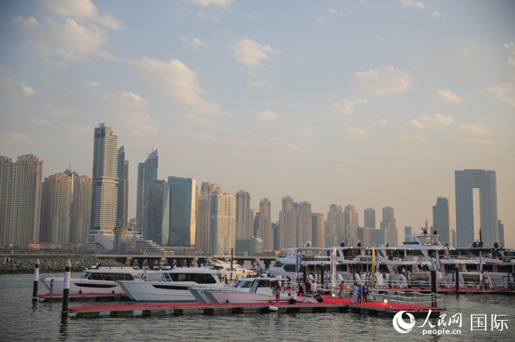 游艇展場景。人民網 塔里克·易卜拉欣攝