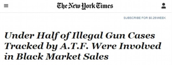 《紐約時報》(The New York Times)報道截圖