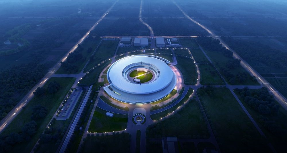 這是合肥先進(jìn)光源效果圖。