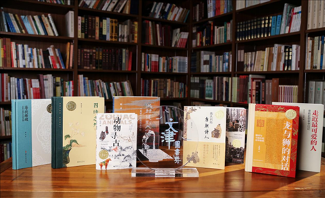 第十九屆文津圖書獎(jiǎng)部分獲獎(jiǎng)圖書。國家圖書館供圖
