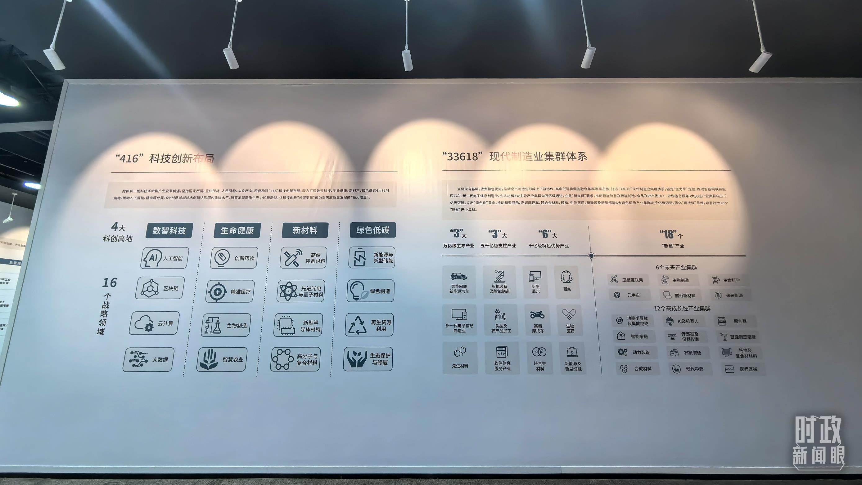 △重慶科技創(chuàng)新和產業(yè)發(fā)展成果展示。（總臺央廣記者潘毅拍攝）