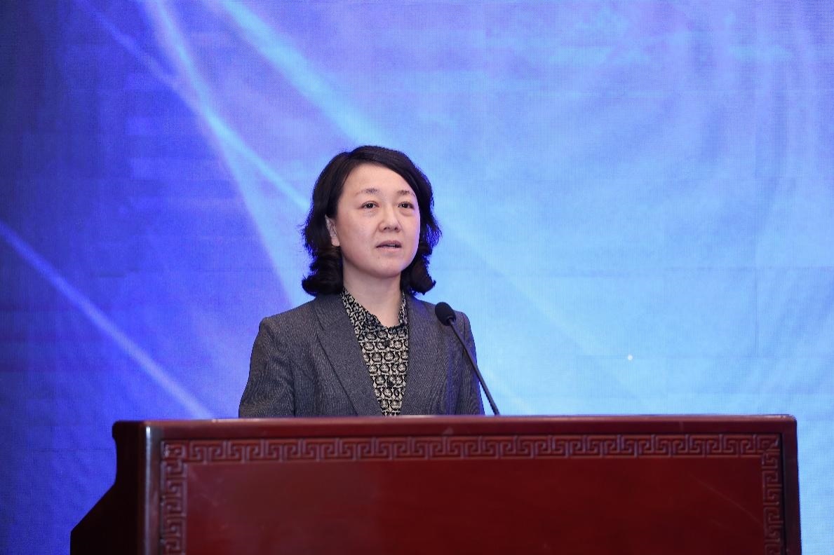 中華全國新聞工作者協(xié)會黨組成員、書記處書記吳兢致辭。主辦方供圖