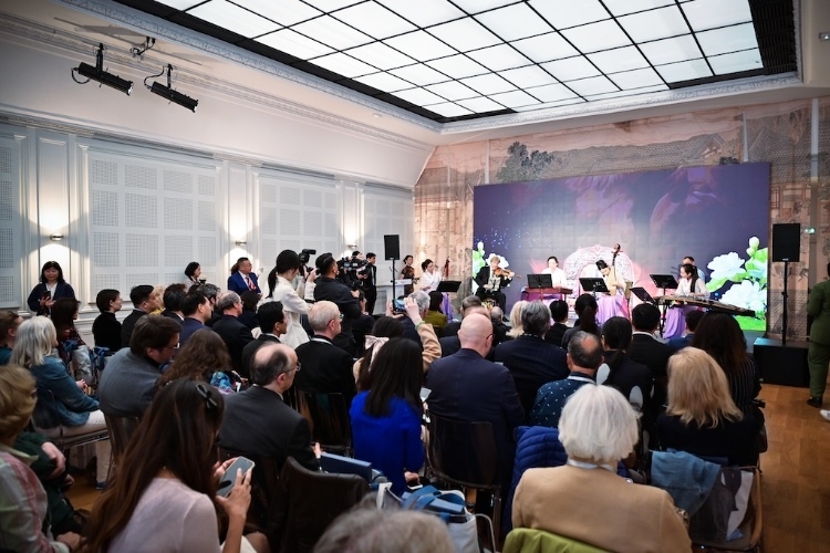 “水韻江蘇”走進(jìn)法國。江蘇省文旅廳供圖