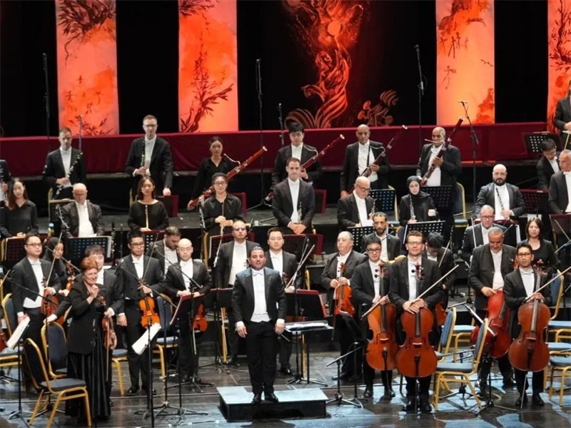 阿爾及爾歌劇院交響樂團(tuán)演出活動(dòng)現(xiàn)場。蘇州交響樂團(tuán)供圖