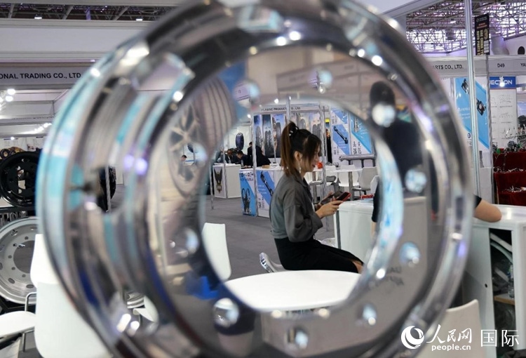 展會(huì)場景。人民網(wǎng)記者 管克江攝