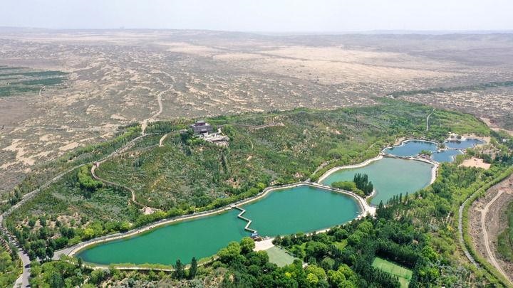 △2023年6月7日，寧夏靈武市白芨灘國(guó)家級(jí)自然保護(hù)區(qū)。