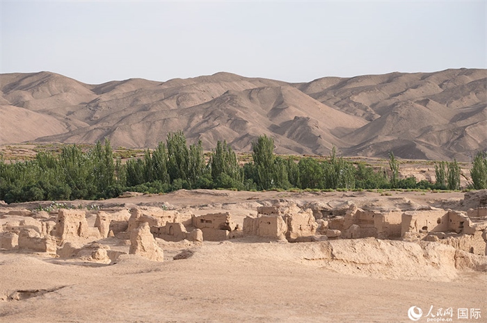 交河故城。人民網(wǎng)記者 張麗婭攝