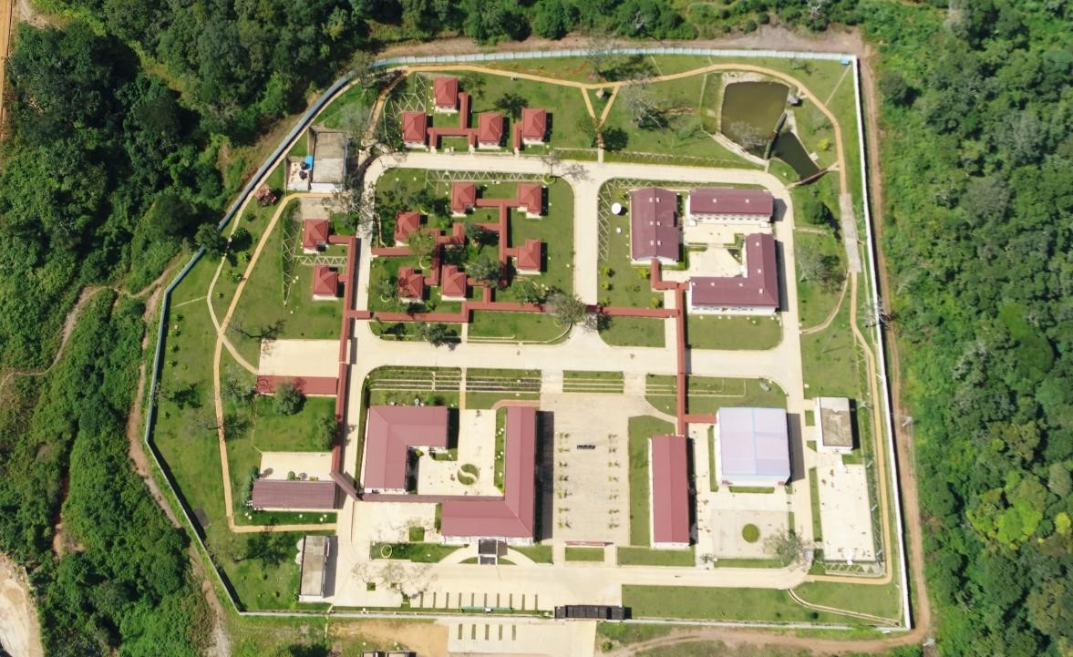 負(fù)責(zé)運(yùn)營管理剛果（金）布桑加水電站的中剛水電公司。中鐵資源集團(tuán)供圖