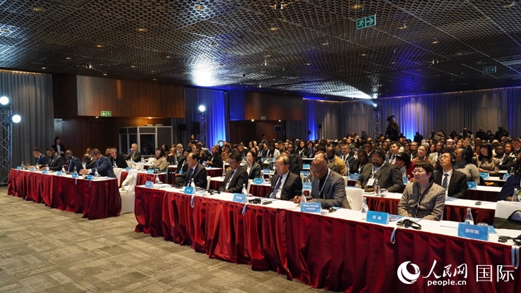 6月26日，北京—南非經(jīng)貿(mào)合作推介洽談會在約翰內(nèi)斯堡成功舉辦。人民網(wǎng) 劉暢攝