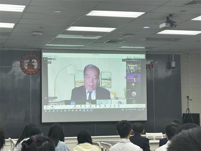 傅增有教授講座。