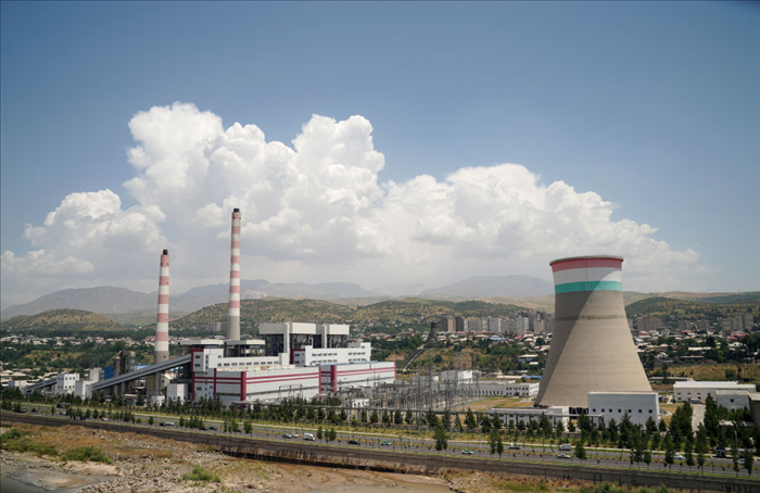 杜尚別2號熱電廠（2024年6月22日攝）。