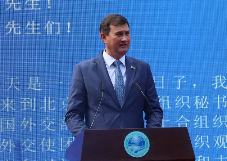 白俄羅斯外交部長馬克西姆·雷任科夫出席活動并致辭。主辦方供圖