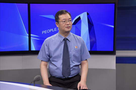 福建省泉州市人民檢察院檢察長(zhǎng)施建清。人民網(wǎng)記者 王曉嘯攝