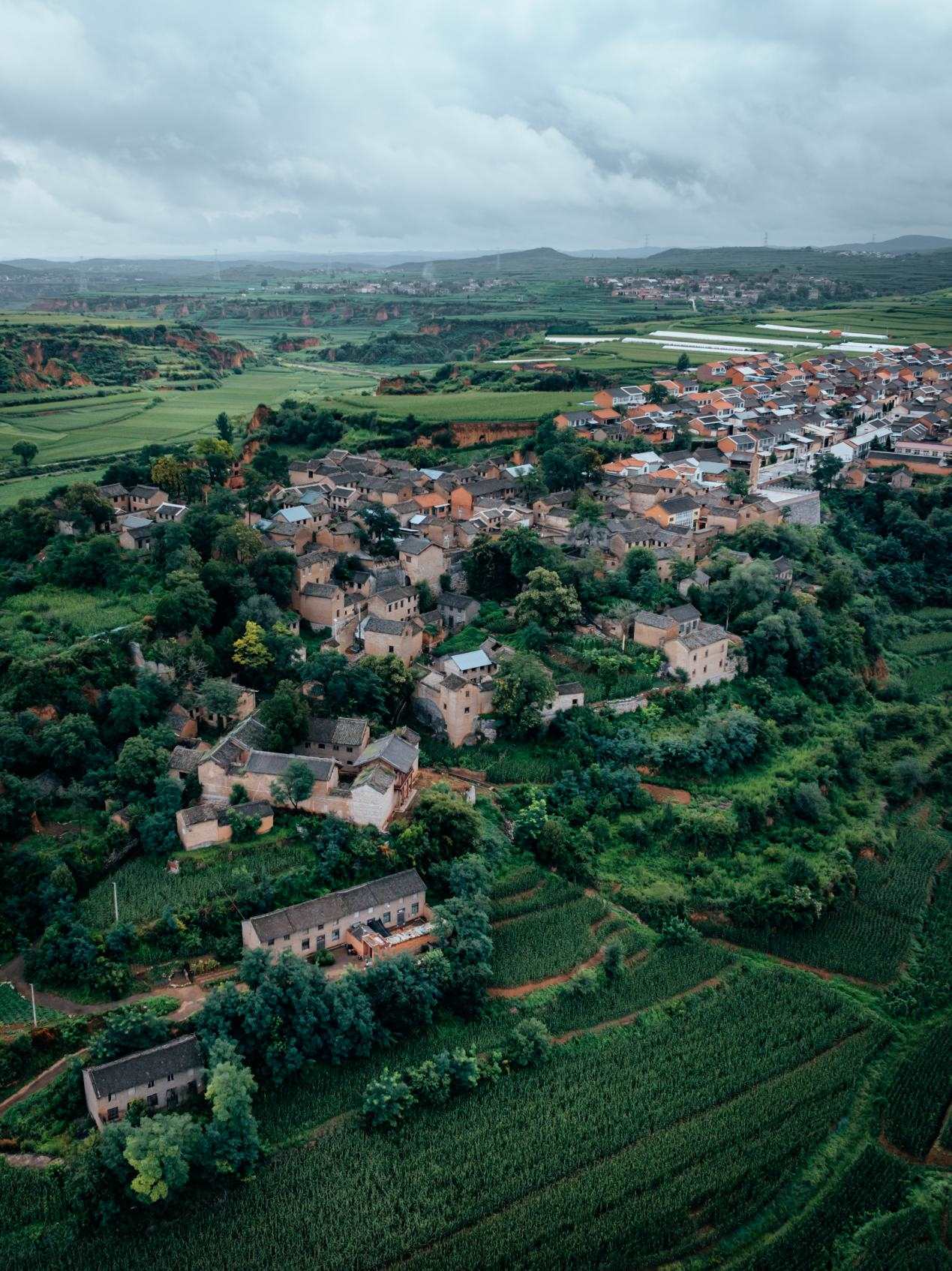 俯瞰永寧寨村。邱活攝