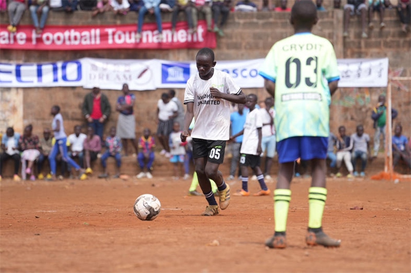 足球比賽現(xiàn)場。主辦方供圖