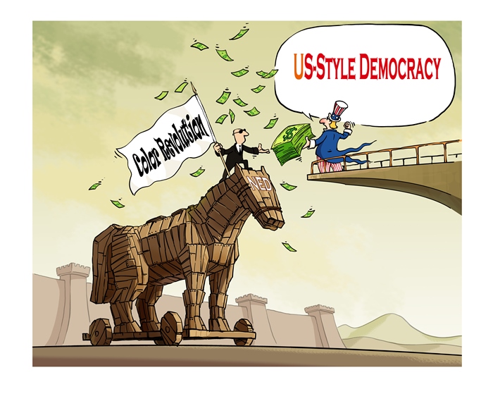 漫畫作者：馬宏亮（人民網版權圖片，未經授權請勿轉載。）