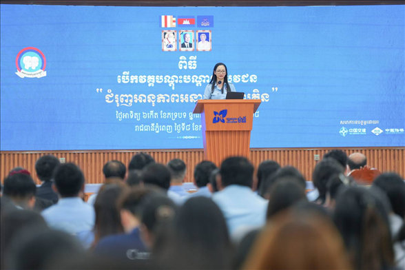 占尼莫在開幕式致辭?；顒又鬓k方供圖