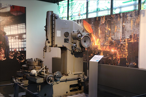 天水工業(yè)博物館內(nèi)景。新華社記者 馬莎 攝