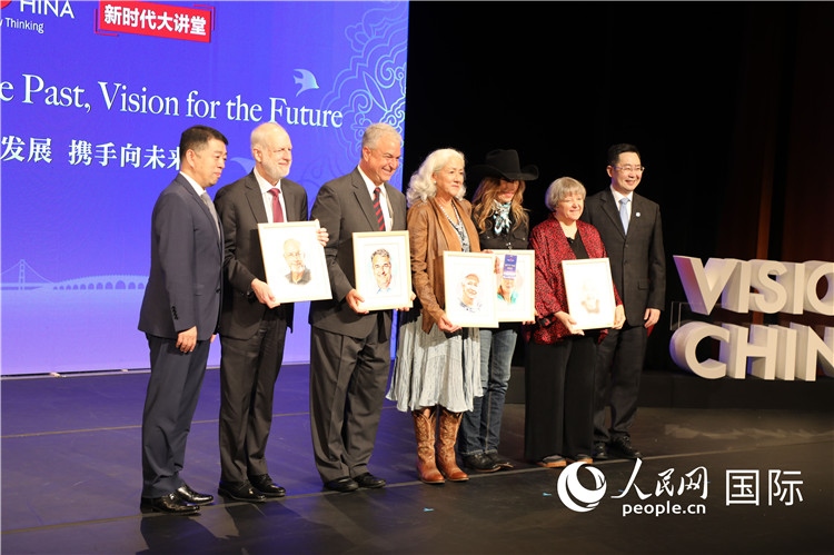 1、當天的演講嘉賓講述了中美友好故事。 人民網(wǎng)記者 李志偉攝