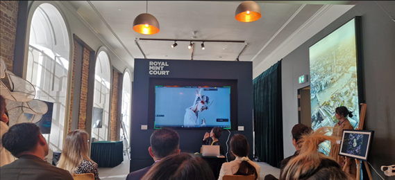 中英青年數(shù)字創(chuàng)意產(chǎn)學(xué)交流會現(xiàn)場。逸麟 攝