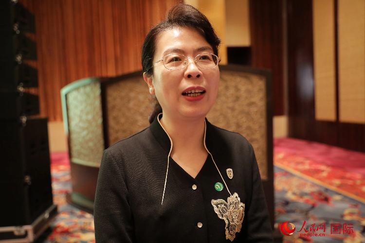 北京外國語大學(xué)亞洲學(xué)院院長、中國馬來研究中心主任蘇瑩瑩教授接受人民網(wǎng)采訪。人民網(wǎng) 王婧攝