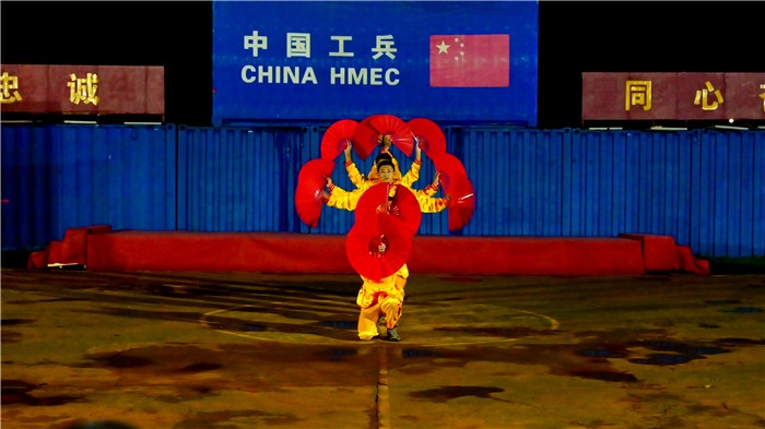 中國(guó)傳統(tǒng)文化節(jié)目表演。孫千攝