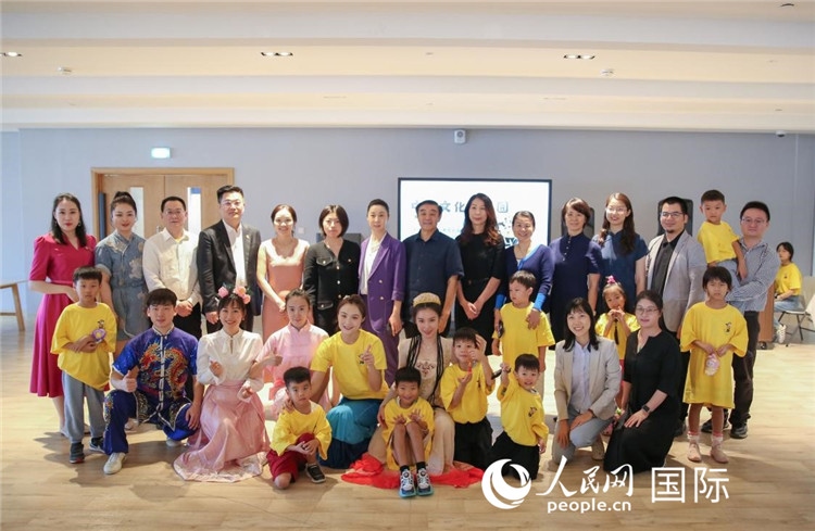 開營儀式部分嘉賓合影。人民網(wǎng)中東中心分社塔里克·易卜拉欣攝