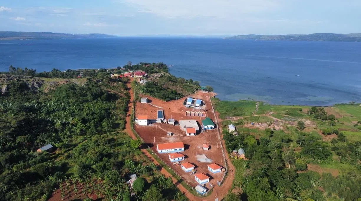 烏干達(dá)布伊奎供水項(xiàng)目建設(shè)完成。中鐵十局非洲公司供圖